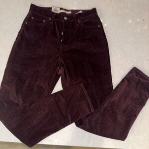 Levi's wedge skinny Jeans size 29 NWT